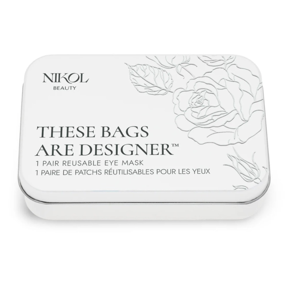 Nikol Beauty THESE BAGS ARE DESIGNER-EYE MASK Reusable Under Eye Masks Skincare